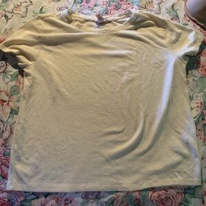 Victoria secret Off White Short Sleeve Top Size X-Latge